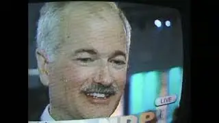 Jack Layton speech + interview (off CBC TV, vintage) NDP Leadership Conv. 2003 | Tooker Tapes v.143