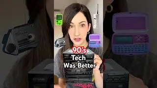 90&rsquo;s Tech Was Better than Today&rsquo;s Tech    #90s #90skids #nostalgia #nostalgic