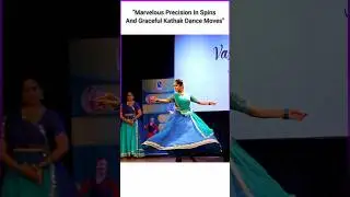 Kathak Dance By Disha Desai #icmdance #icmtabla #classical #dance #shorts
