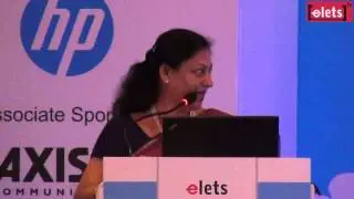 elets Smart City 2014 - Dr Ratna Jain, Mayor, Kota Municipal Corporation