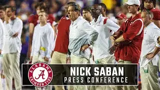 Nick Saban on Alabama football holding off Ole Miss 30-24