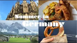Germany business trip intentionally made to late summer vacation🏔️