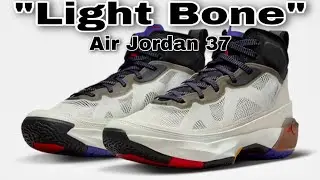 Air Jordan XXXVII &ldquo;Light Bone&rdquo; DD6958-060/ Mens Basketball Shoes
