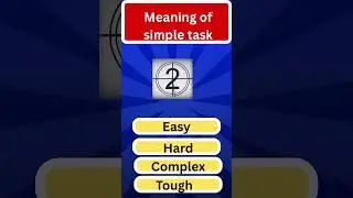 Guess before timer ends | #quiz #shorts #english #vocabulary
