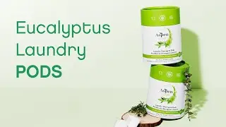 Natural Laundry Pods Eucalyptus | AspenClean
