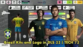 Brazil Kits and Logo in DLS 22 | TECH 72