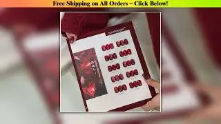 10Pcs/Kit 15ml Shine Ruby Cat Magnetic Nail Gel Polish Red Series Glitter Semi Permanent Soak Off