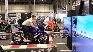 MotoGP Simulator at the NEC Bike Show