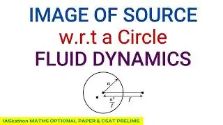 IMAGE OF SOURCE WITH RESPECT TO A CIRCLE FLUID DYNAMICS MATHEMATICS OPTIONAL II UPSC CSE IAS &