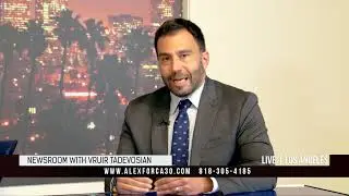 Alex Balekian is a candidate for Congress in California&rsquo;s 30th district. #Newsroom #interveiw