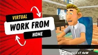 Virtual Family Work From Home Life Simulator (Virtual Entertainment Studio)