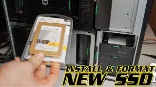 КАК УСТАНОВИТЬ И ОТФОРМАТИРОВАТЬ НОВЫЙ SSD (WINDOWS)