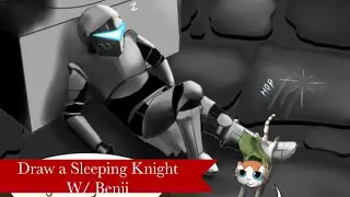 Draw This SLEEPING Knight With Benji | Fantasy Comic Creation