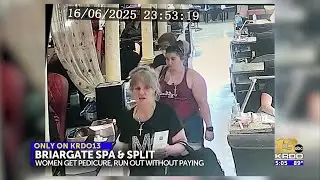 Caught on camera: Women skip out on pedicures without paying at Briargate nail spa