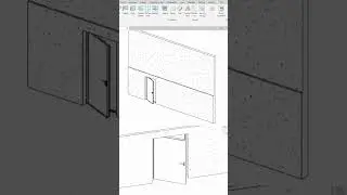 parametric door family animation using a custom dynamo script