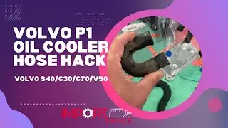 Volvo P1 (S40/C30/V50/C70) Oil Cooler Coolant Hose Replacement Parts Hack