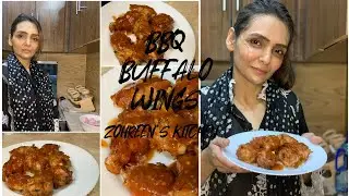 BBQ Buffalo Wings | Recipe By Zohreen | In Urdu