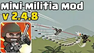 Mini Militia Mod Old Version 4.2.8 | Mod Unlimited gun and health