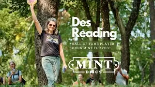 Des Reading - Hall of Fame Disc Golfer Joins Mint Discs for 2022