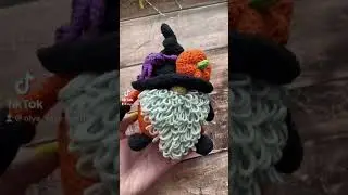 Halloween gnome Amigurumi Crochet pattern
