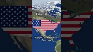The Rise of United States - Independence Day #history #shorts #geography