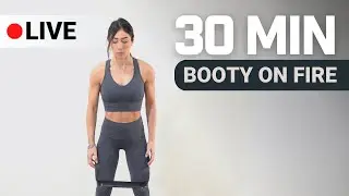 LIVE BOOTY ON FIRE (9) - 30 minuti di allenamento con esercizi per glutei alti e tonici