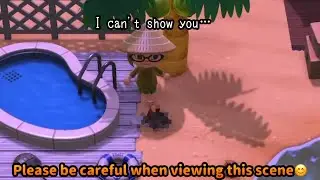 I went to the island in my dream, but I almost woke up right away from the dream 【Animal Crossing】