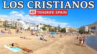 TENERIFE - BEACH WALK | Summer weather in February ☀️ 4K Walk ● Feb 2026