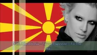 EUROVISION 2014 TOP 20