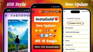 InstaGold new update v10.70 | Instagold features | New ios instagram on android | SR HUB | WhatsApp