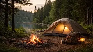 Mini Relax Camp 🌲 Nature Sounds for Sleep & Relaxation | No Music