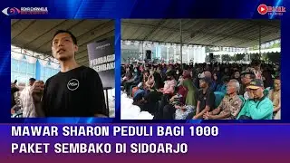 Mawar Sharon Peduli Bagi 1000 Paket Sembako di Sidoarjo