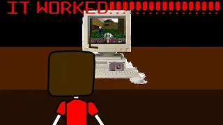 contra level and gun IN DOOM (doom 1993 mod)