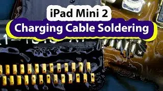 iPad Mini Charging port flex cable Soldering and Replacement