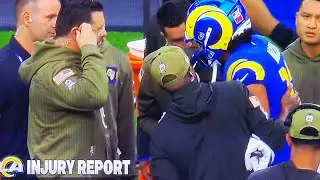 PUKA NACUA INJURY (CHEST INJURY) NEW ORLEANS SAINTS VS LOS ANGELES RAMS: NFL WEEK 9 NOVEMBER 2, 2025