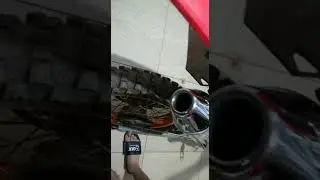 escapamento foco racing na Bros 230