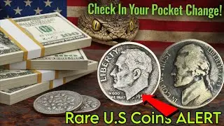 Top 5 Ultra Rare Roosevelt Dimes & Jefferson War Nickels Worth HUGE Money  Do NOT Spend These Coins!