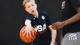 Shareef O'Neal, Jaxon Williams, Ronaldo Segu Hoop Session At Shaq's House