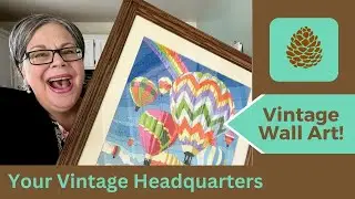 VINTAGE WALL ART: THRIFT STORE   FLEA MARKET   ESTATE SALE HAUL!