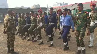 BNCC military training. victory day parade- 2021