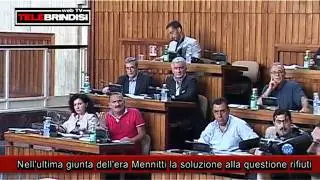 Brindisi: Nell'ultima giunta dell'era Mennitti la soluzione alla questione rifiuti