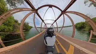Passeando em Barra Bonita com Triumph Speed 400