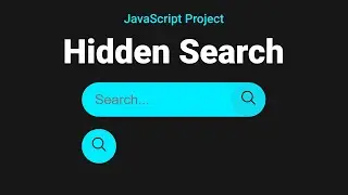 🔍 Hidden Search Bar Magic: Create Expandable Search with HTML, CSS & JavaScript | MZCode01 Tutorial