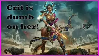 Actually Broken With Crit | Smite Ranked | Ishtar ADC