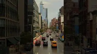 POV Morning Commute in New York City: Midtown Manhattan Streets / NYC, USA #America #4k