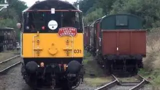 D8098 and 20031 at the GCR Diesel Gala 2013