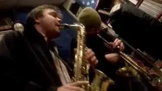 Derek Beckvold, Jason Belcher and Angela Sawyer (excerpt) - Live at Weirdo Records (12/30/13)