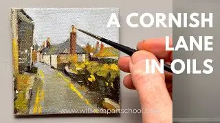 How to Paint a Cornish Cottage in Oils