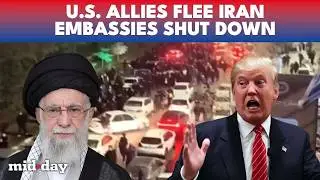 Iran SHUTDOWN: Diplomats FLEE Tehran, Mossad Chief Reaches U.S.