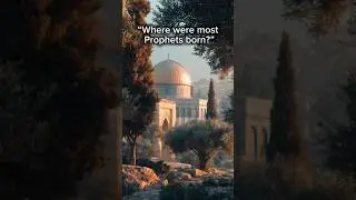 &ldquo;The Place Where MOST Prophets Were Born 🌍✨ | Land of the Prophets&rdquo;#LandOfTheProphets#IslamicFacts